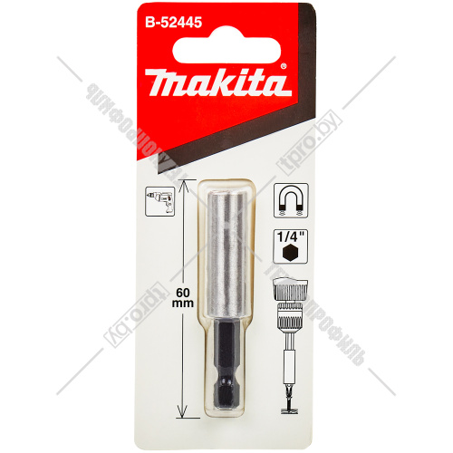 Магнитный держатель бит 60 мм MAKITA (B-52445) купить в Гродно