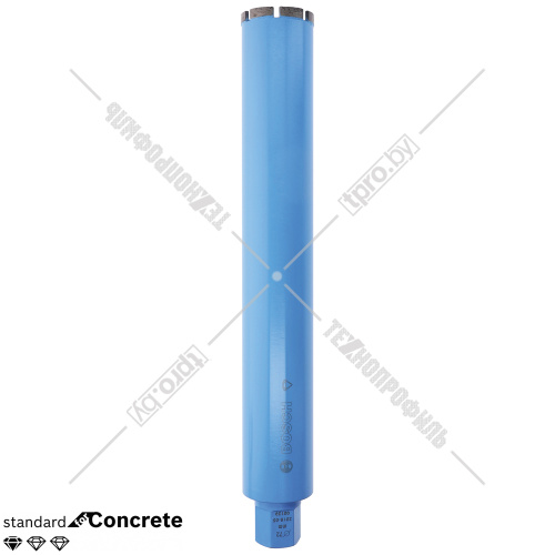 Алмазная коронка D72 мм 1 1/4" Standard for Concrete BOSCH (2608601738) купить в Гродно