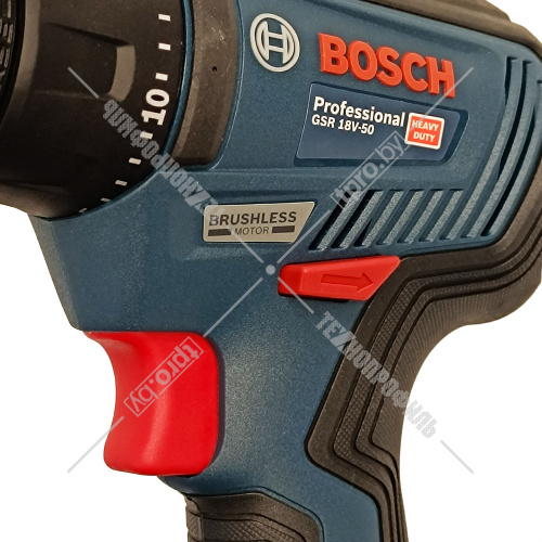 Дрель-шуруповерт аккумуляторная GSR 18V-50 Professional BOSCH (06019H5000) купить в Гродно фото 6