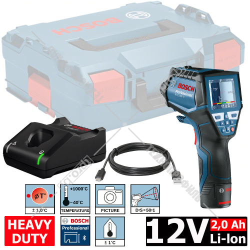 Термодетектор GIS 1000 C Professional BOSCH (0601083301) купить в Гродно