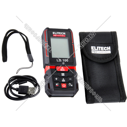 Лазерный дальномер LD 100 ELITECH HD (204771) купить в Гродно фото 2