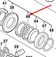 Пружина сжатия к перфораторам PBH / GBH BOSCH (1614630002) купить в Гродно