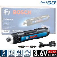 Отвертка аккумуляторная BOSCH GO 3.0 Professional (06019H2200) купить в Гродно