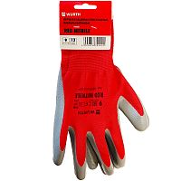 Защитные перчатки "Red Nitrile" (размер 9/L / 1 пара) WURTH (0899403109) купить в Гродно