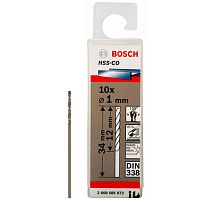 Сверло по металлу HSS-Co 1x12x34 мм (10 шт) BOSCH (2608585872) купить в Гродно