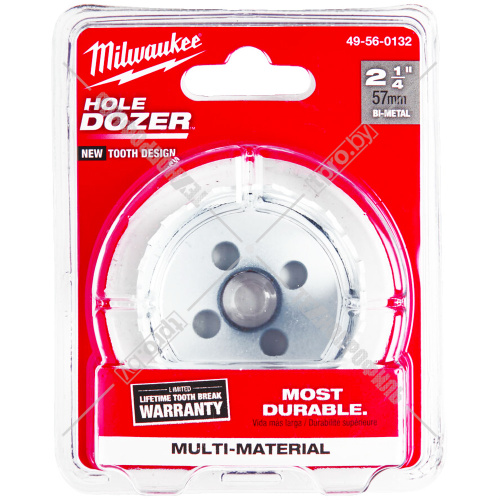 Коронка по дереву 57 мм Hole Dozer Holesaw Milwaukee (49560132) купить в Гродно