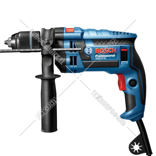 Дрель ударная GSB 1600 RE Professional BOSCH (0601228200) купить в Гродно фото 4