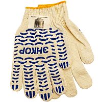 Перчатки защитные (х/б с ПВХ) "Волна" Энкор (58755) купить в Гродно