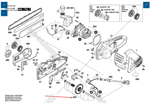 Муфта к AKE 30/35/40 S BOSCH (2609001100) купить в Гродно фото 4