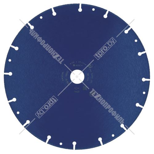 Алмазный круг по металлу Expert Diamond Metal Wheel 230х22,23 мм Professional BOSCH (2608900536) купить в Гродно фото 3
