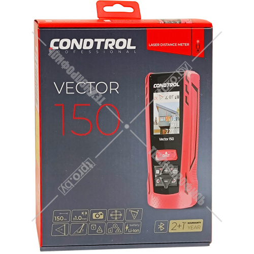 Лазерный дальномер Vector 150 CONDTROL (1-4-121) купить в Гродно фото 2