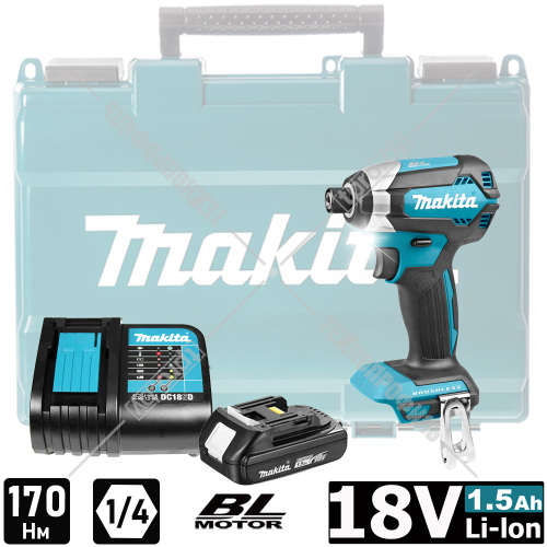 Шуруповерт ударный DTD153SY (DTD 153 SY) аккумуляторный MAKITA купить в Гродно