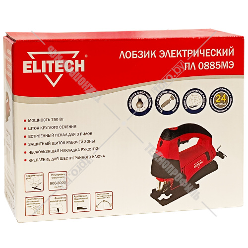 Лобзик электрический ПЛ 0885МЭ ELITECH (180251) купить в Гродно фото 2