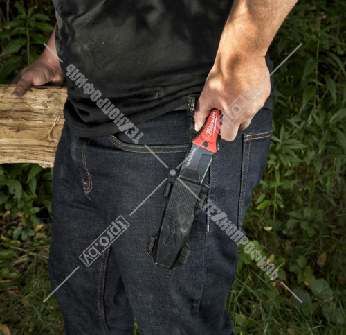 Нож строительный HARDLINE с фиксированным лезвием Milwaukee (4932464830) фото 6
