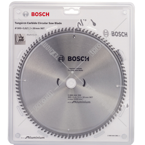 Пильный диск 305х3,0х30 мм Z96 ECO for Aluminium BOSCH (2608644396) купить в Гродно