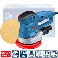 Эксцентриковая шлифмашина GEX 34-150 Professional BOSCH (0601372800) купить в Гродно
