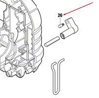 Пружина к лобзику GST 8000 E BOSCH (1619X03196) купить в Гродно