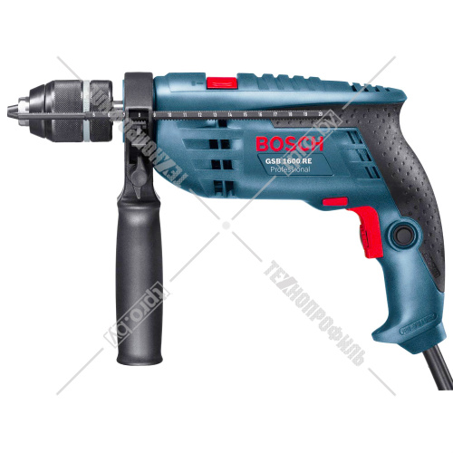 Дрель ударная GSB 1600 RE Professional BOSCH (0601228200) купить в Гродно фото 3