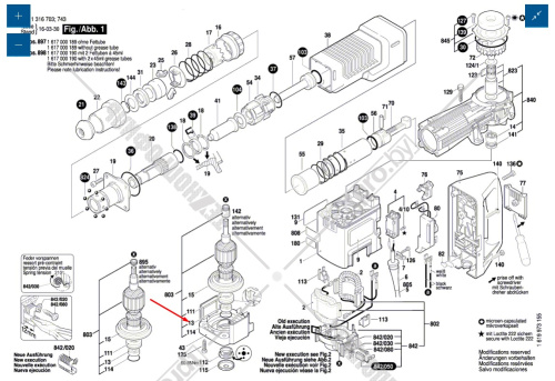 Шарикоподшипник к GBH 11 DE / GSH 11 BOSCH (2610909310) купить в Гродно фото 5