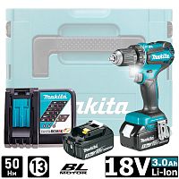 Дрель-шуруповерт аккумуляторная DDF485RFJ (DDF 485 RFJ) MAKITA купить в Гродно