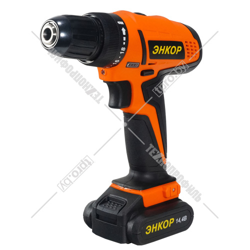 Дрель-шуруповерт аккумуляторная ДША-2 14,4ЭР/10Л Энкор (50024) купить в Гродно фото 6