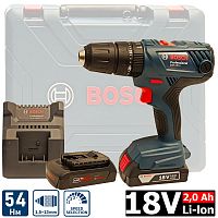 Дрель-шуруповерт ударная аккумуляторная GSB 180-LI Professional BOSCH (06019F8307) купить в Гродно