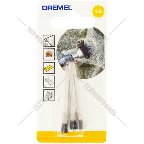 (405) Щетка нейлоновая 5,2 мм, торцевая (3 шт) Dremel (26150405JA) купить в Гродно