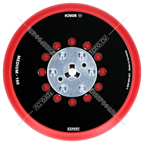Тарелка опорная 150 мм Multi-hole Expert (средняя) к GEX 34-150 / GEX 40-150 BOSCH (2608900007) купить в Гродно фото 2