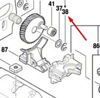 Стопорное кольцо к лобзикам PST / GST BOSCH (2916640905) купить в Гродно