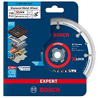 Алмазный круг X-LOCK Expert Diamond Metal Wheel 115х22,23 мм Professional BOSCH (2608900532) купить в Гродно