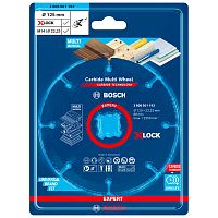 Отрезной круг X-LOCK 125x22.23 мм EXPERT Carbide Multi Wheel BOSCH (2608901193) купить в Гродно