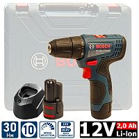 Дрель-шуруповерт аккумуляторная GSR 120-LI Professional BOSCH (06019G8000) купить в Гродно
