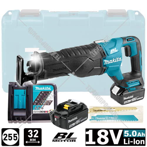 Пила сабельная аккумуляторная DJR187RTE (DJR 187 RTE) MAKITA купить в Гродно