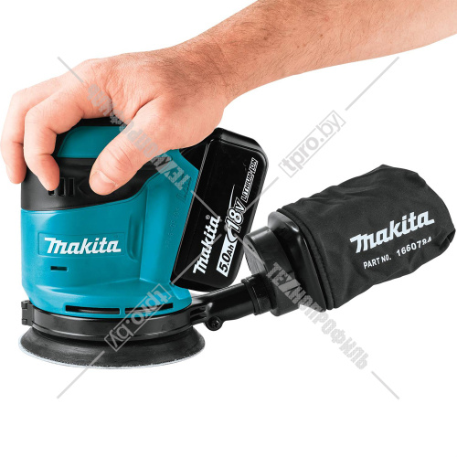 Эксцентриковая шлифмашина аккумуляторная DBO180Z (DBO 180 Z) MAKITA купить в Гродно фото 3