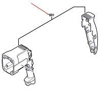 Корпус мотора к GBH 2-24 DSR BOSCH (1615108062) купить в Гродно