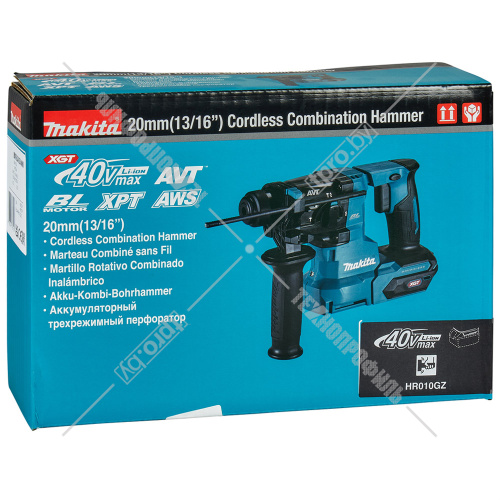 Перфоратор аккумуляторный HR010GZ (HR 010 GZ) MAKITA купить в Гродно фото 2