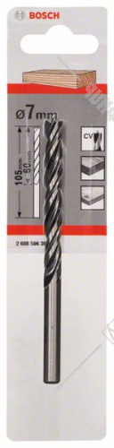 Спиральное сверло по дереву Standard 7x69x109 мм BOSCH (2608596304) купить в Гродно
