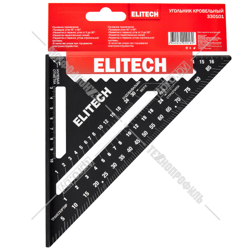 Кровельный угольник 180 мм ELITECH (330101) купить в Гродно