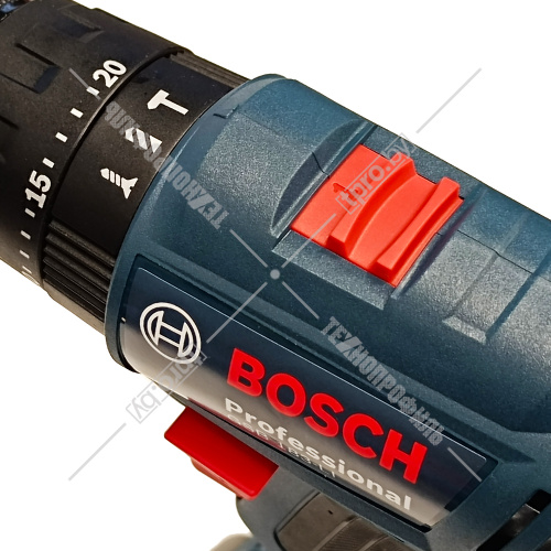 Дрель-шуруповерт ударная аккумуляторная GSB 183-LI Professional BOSCH (06019K9100) купить в Гродно фото 7