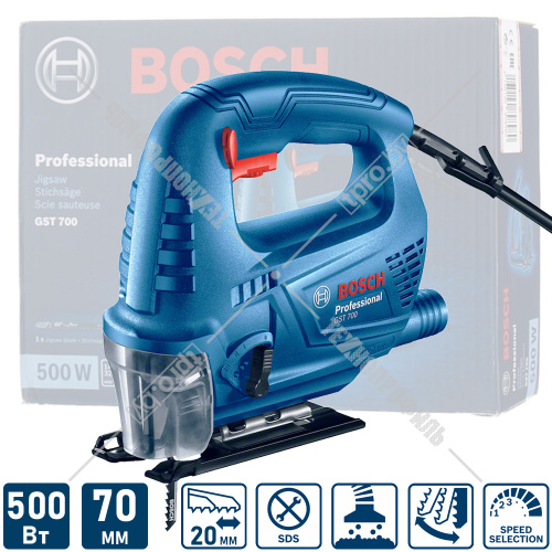 Лобзик электрический GST 700 Professional BOSCH (06012A7020) купить в Гродно