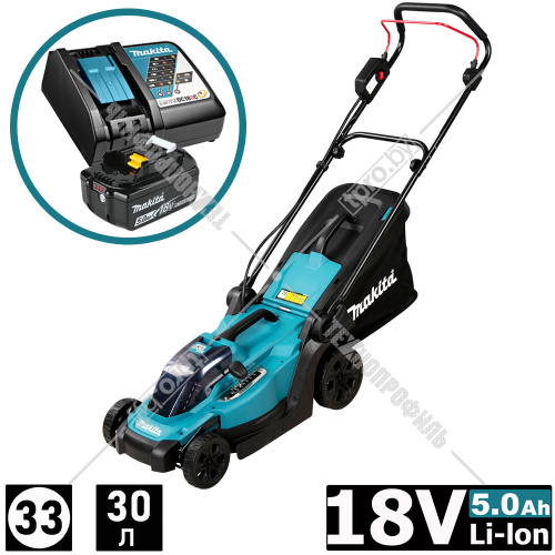 Газонокосилка аккумуляторная DLM330RT (DLM 330 RT) MAKITA купить в Гродно