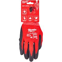 Защитные перчатки (Ур.1 / размер 10/XL / 1 пара) с защитой от порезов Milwaukee (4932471418) купить в Гродно