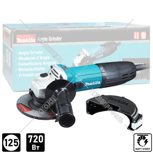 Угловая шлифмашина GA5030R (GA 5030 R) MAKITA купить в Гродно