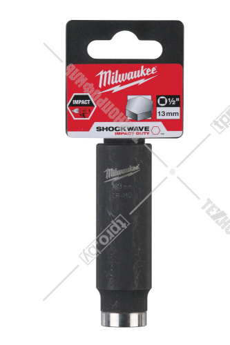 Ударная торцовая головка 1/2", 13 мм Shockwave Impact Duty Milwaukee (4932352851) купить в Гродно