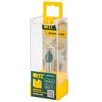 Фреза V-образная 90° D12 / 12x47.7 / хв 8 мм FIT (3603-081212) купить в Гродно