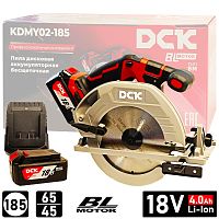 Дисковая пила аккумуляторная KDMY02-185 DCK (KDMY02-185(TYPE BM)) купить в Гродно