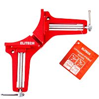 Струбцина угловая для фиксации под 90° ELITECH (207213) купить в Гродно