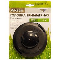 Головка триммерная полуавтоматическая (2,4 мм / М12*1,5) AKITA (50709014-Z) купить в Гродно
