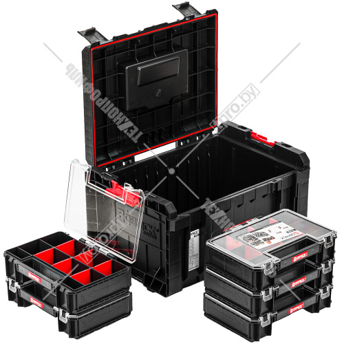 Набор ящиков для инструмента Qbrick System PRO 2.0 TOOLBOX + TWO Organiser Multi (5 шт) (Z255987PG001) купить в Гродно