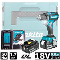 Дрель-шуруповерт аккумуляторная DDF485RTJ (DDF 485 RTJ) MAKITA купить в Гродно